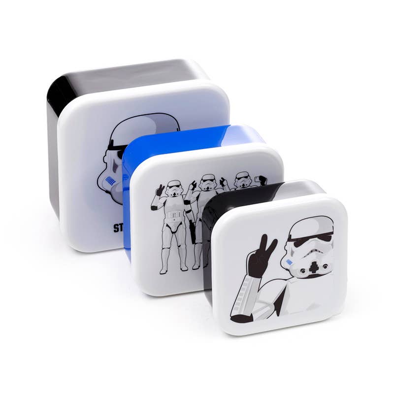 Ensemble de 3 boîtes à lunch M/L/XL - Original Stormtrooper