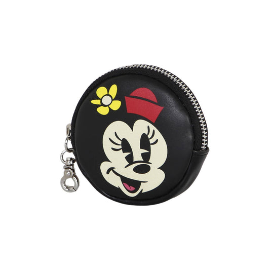 Minnie Mouse Face-Porte-monnaie Cookie, Noir