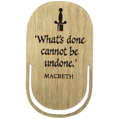 Shakespeare - Macbeth Metal Bookmark