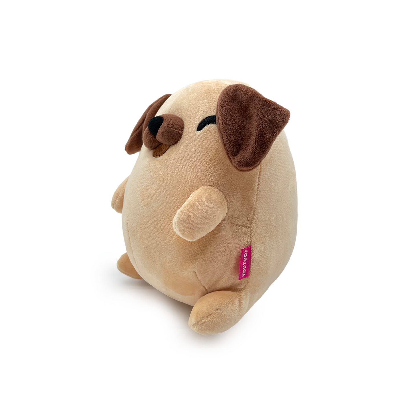 Dude Dan's Pug Sticker (6in)