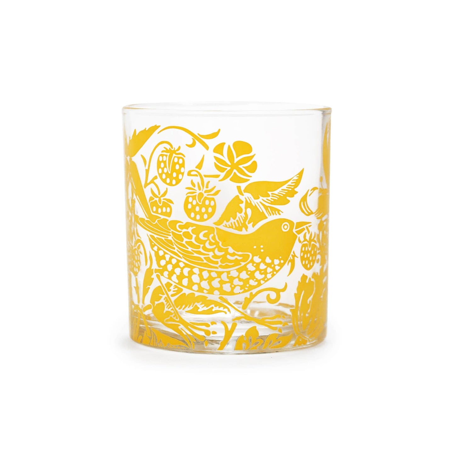 William Morris Glass Tumbler - Yellow Quince
