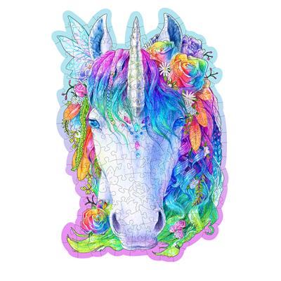 Puzzle Licorne élégante 150 pièces - Wooden.City