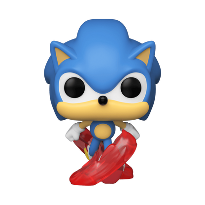 Classic Sonic SONIC 30TH POP N° 632 Running Sonic the Hedgehog POP! Games Vinyl figurine Sonic 30th Running Sonic 9 cm