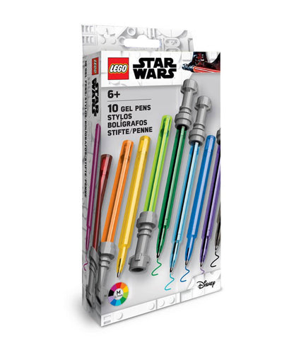 10 Stylos LEGO Star Wars Sabre Laser - produit Joy Toy
