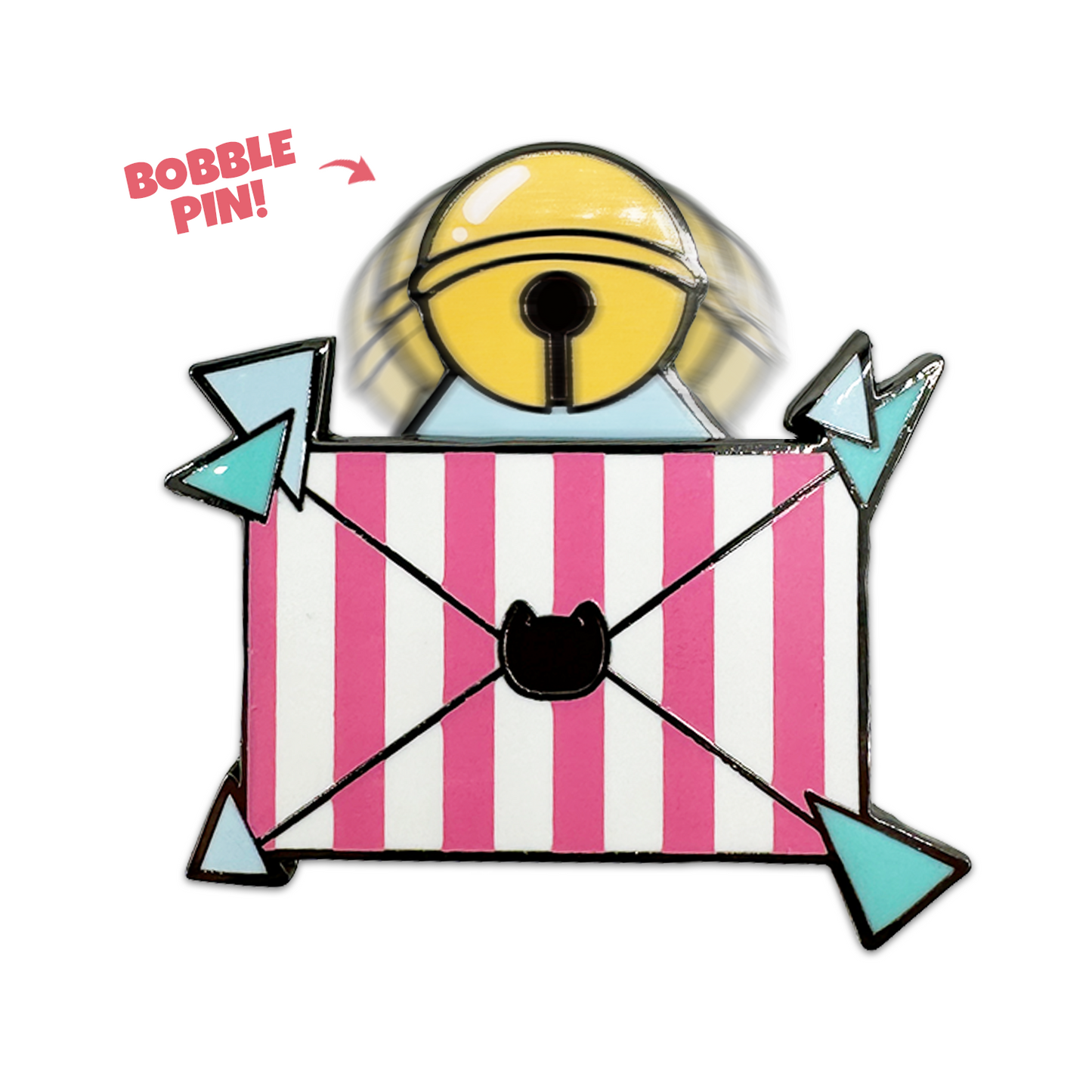 Letter Bobble Pin