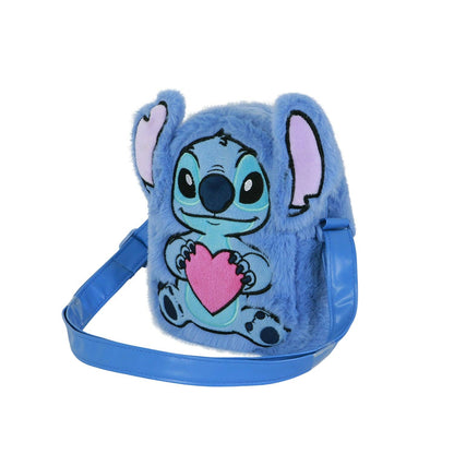 Disney Lilo & Stitch Heart-Shaped Shoulder Bag Action Plush