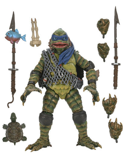 Leonardo as the Creature - Universal Monsters x Ninja Turtles 