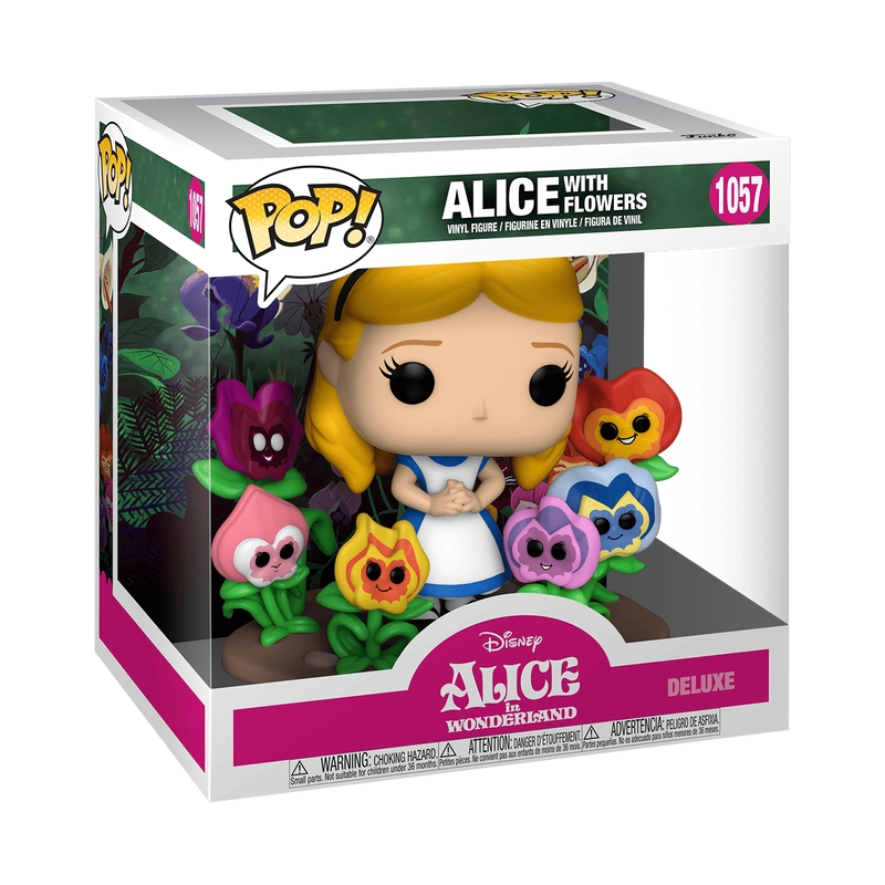 Alice avec Fleurs