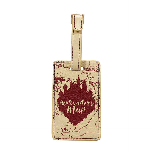 Étiquette à bagage Harry Potter - Carte du Maraudeur