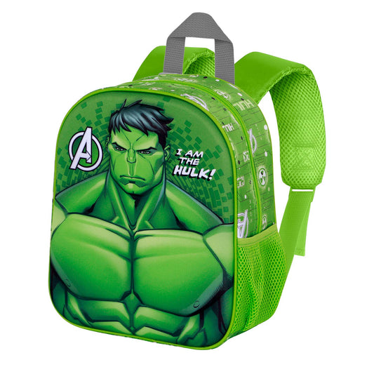 Sac à dos 3D Marvel Hulk Rage-Elite pour maternelle