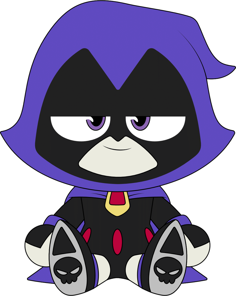 Raven Plush (9in)