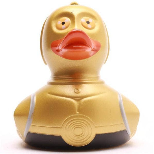 Golden Android Duck