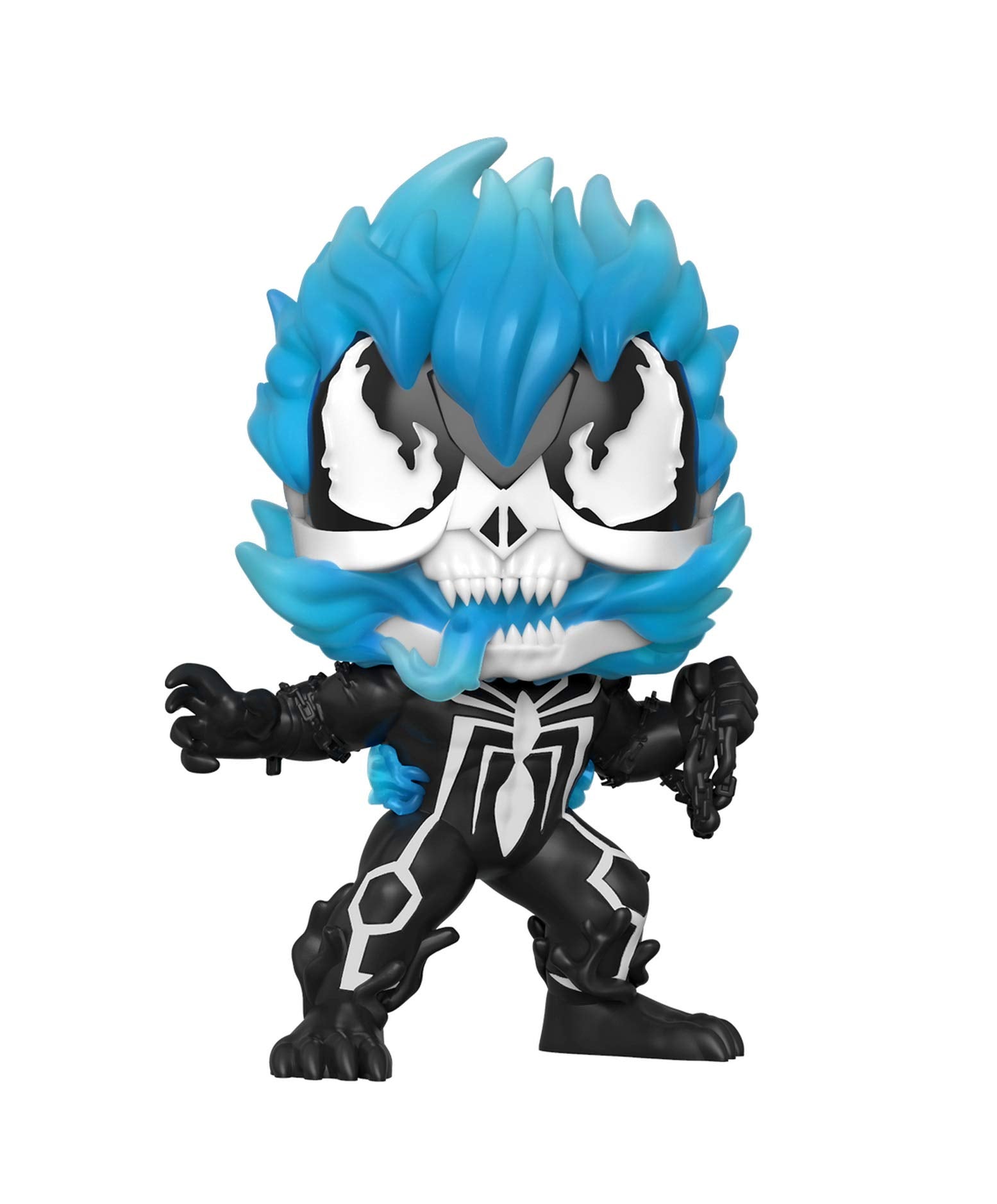 pop venomized ghost rider blue glow 369