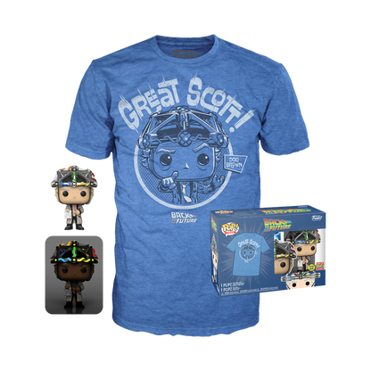 BTTF Booble Head POP N° 959 Doc avec casque + T-shirt (M)