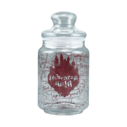 Pot à bonbons en verre Harry Potter - Carte du Maraudeur 750 ml
