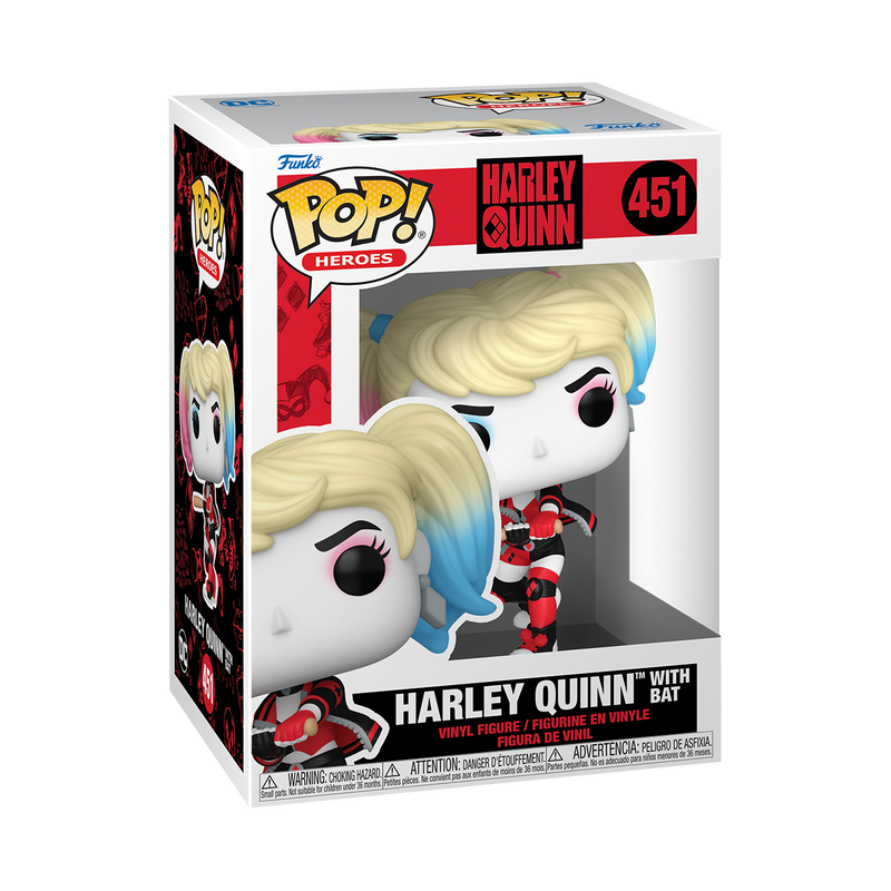 Harley Quinn avec batte de Baseball