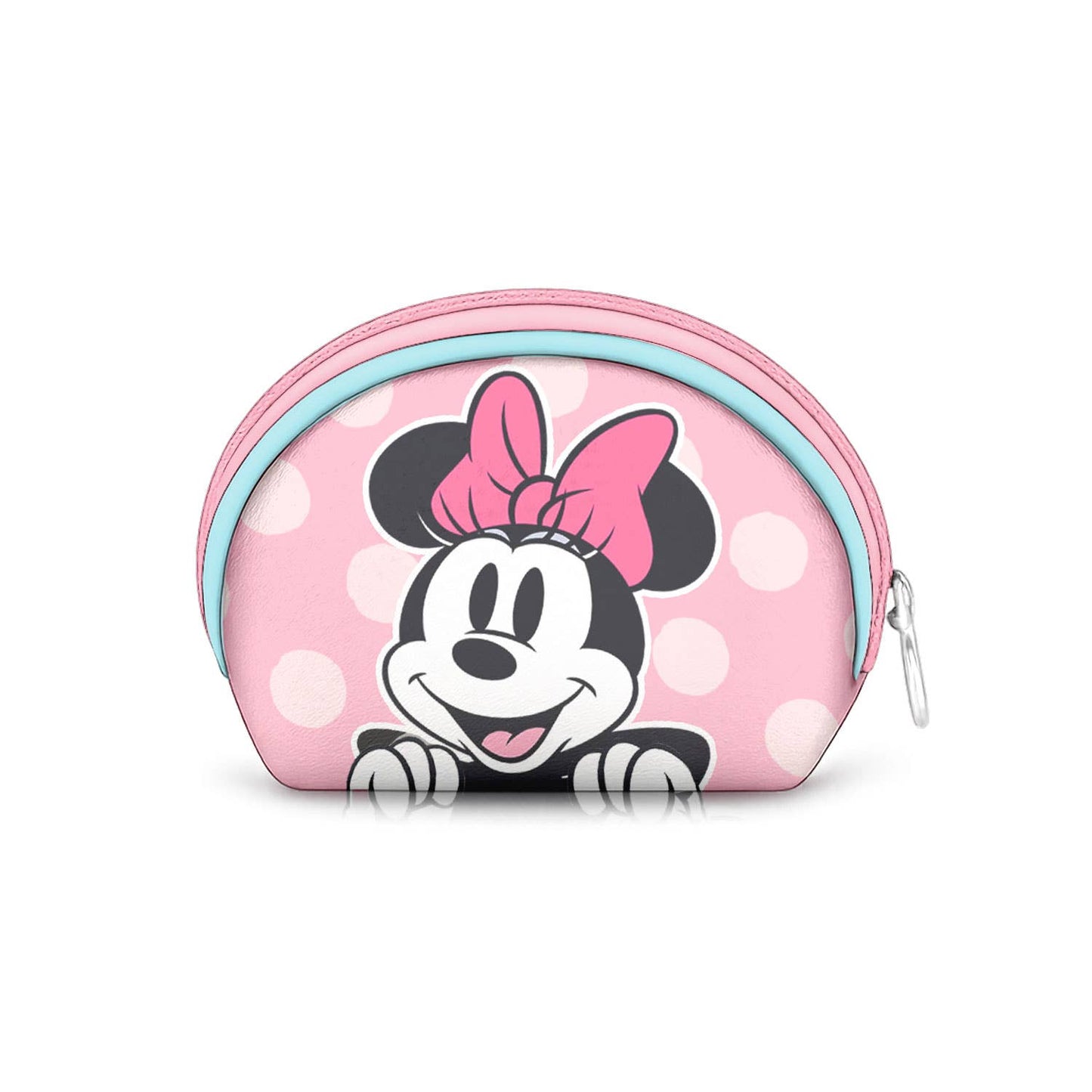 Porte-Monnaie Ovale Casual Disney Minnie Mouse « Ribbon » – Rose