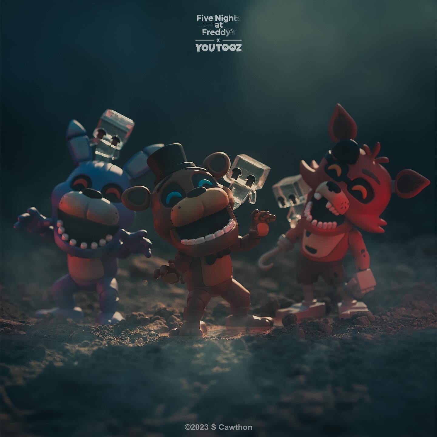 Five Nights at Freddy's Vinyl Figure Haunted Chica Youtooz FNAF