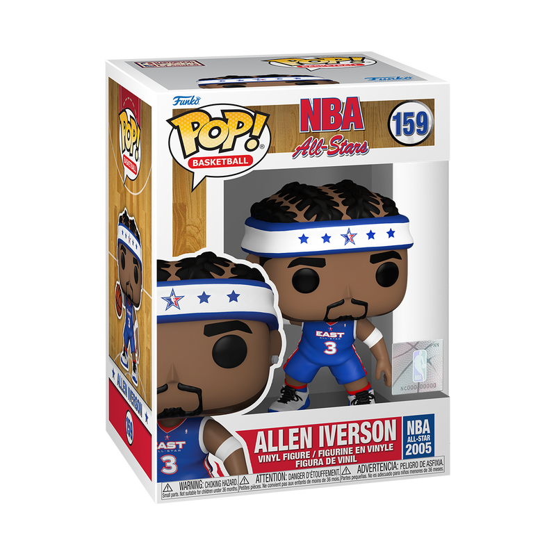 Pop! Allen Iverson in 2005 All Star Uniform