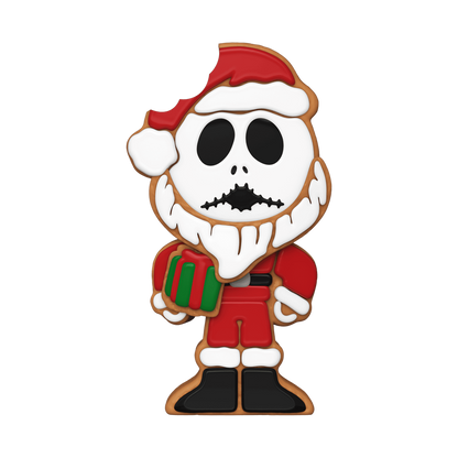 Gingerbread Santa Jack Skellington - Vinyl SODA