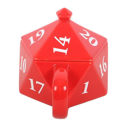 3D Mug D20 Red