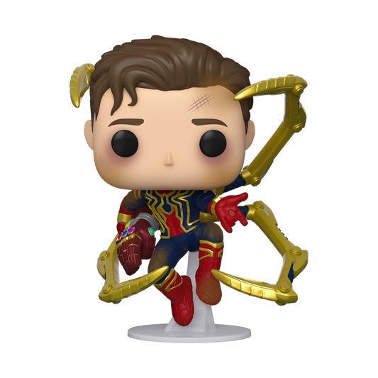 Iron Spider without mask &amp; Infinity Gauntlet 