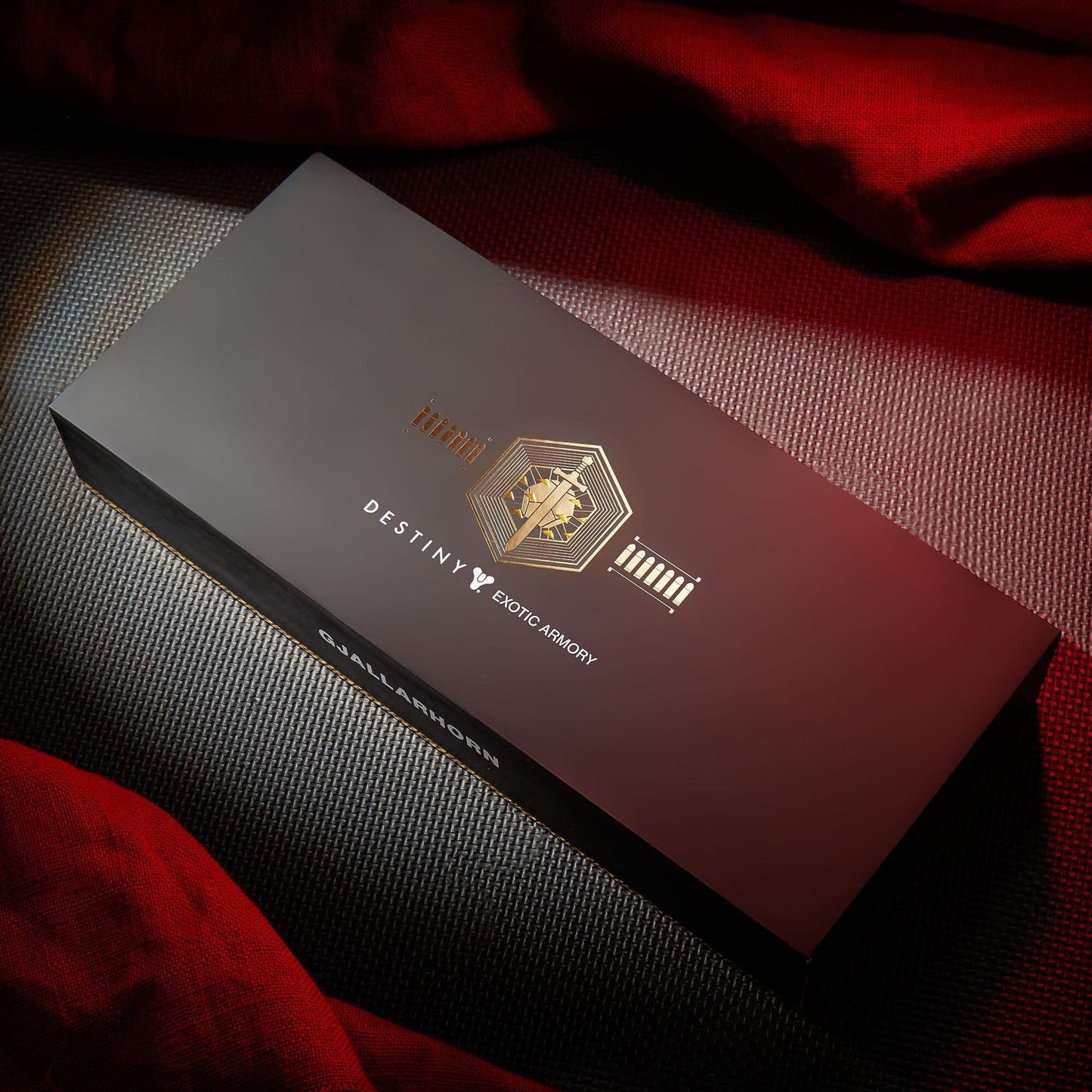 Plaque Réplique Destiny Exotic Armory Collection "Gjallarhorn"