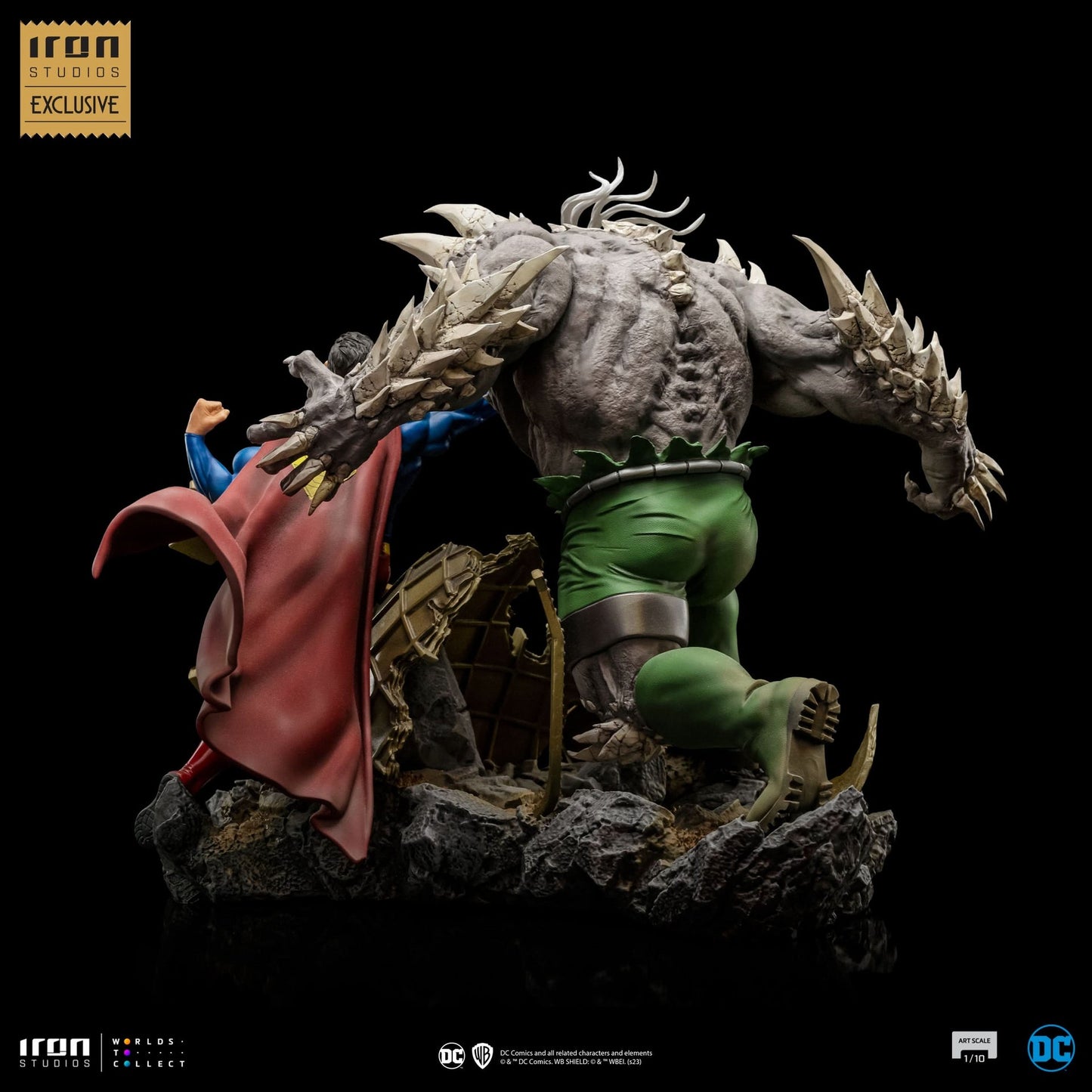 Statue Superman vs Doomsday - DC Comics - Art Scale 1/10 - Justice League