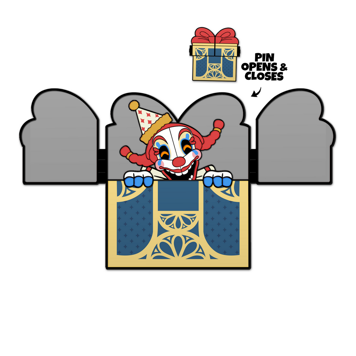 Jackie Reveal Pin