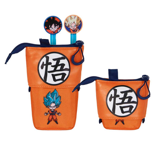 Dragon Ball - Cute Pencil Case + 2 Erasable Gel Pens