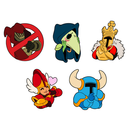 Shovel Knight Pin Set