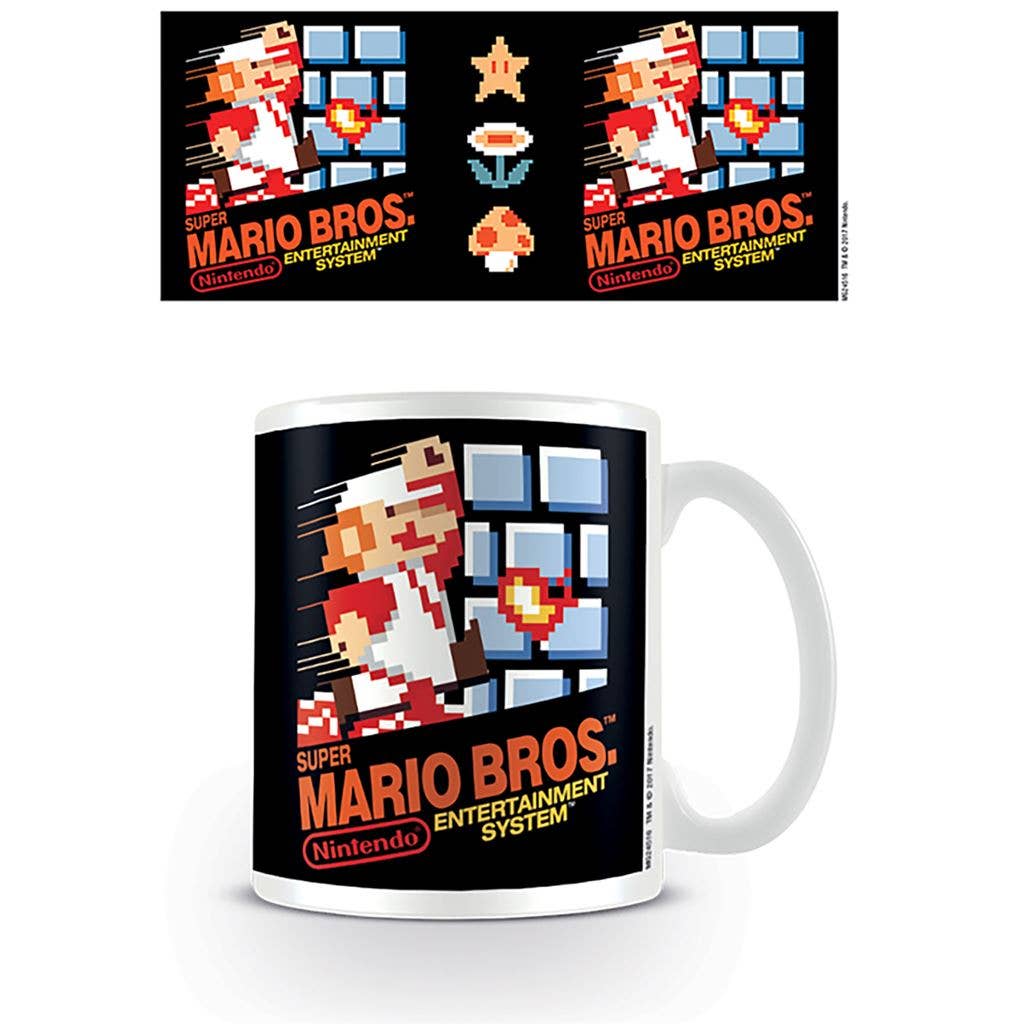 Mug Super Mario - Couverture NES