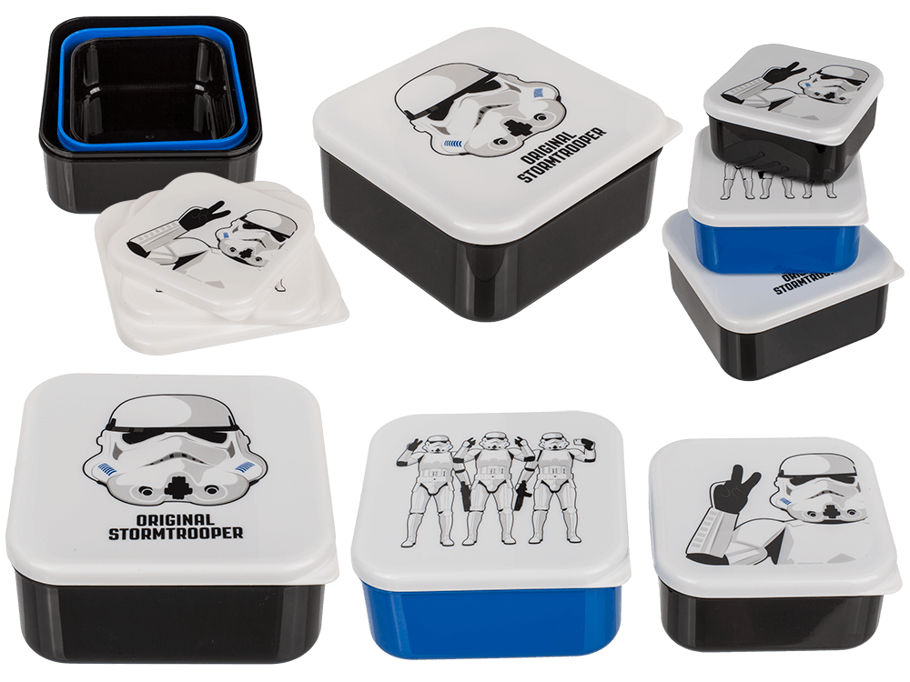 Boîte repas lot de 3 – Stormtrooper