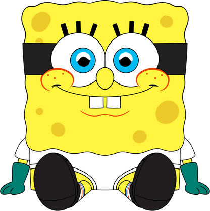 Mermaidman SpongeBob Plush (9in)