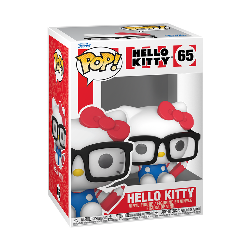 Hello Kitty with glasses
