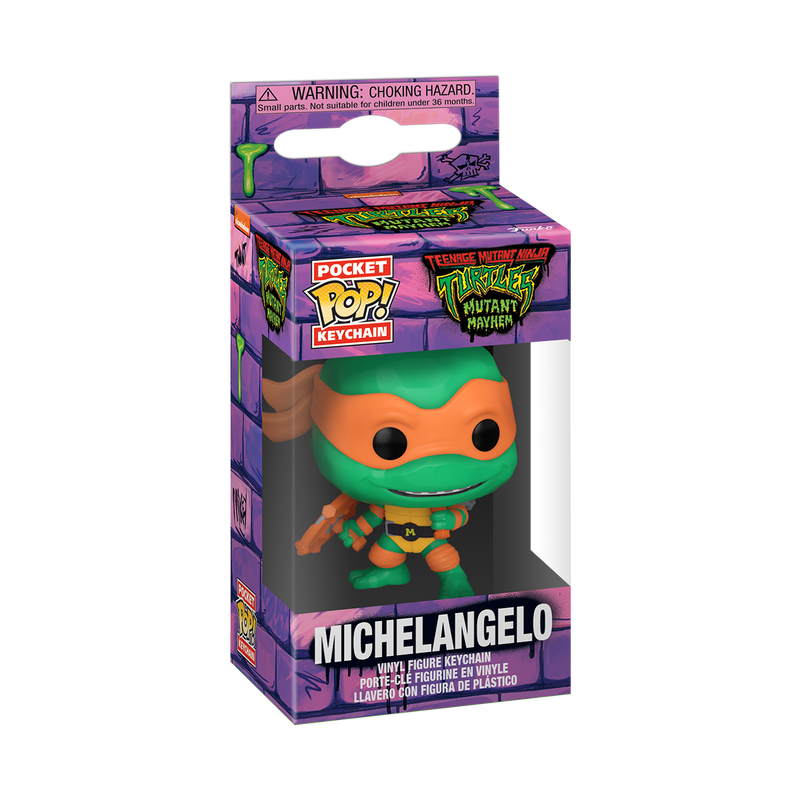 Michelangelo - Mutant Mayhem - Pop! Schlüsselbund