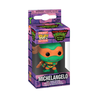 Michelangelo - Mutant Mayhem - Pop! Schlüsselbund