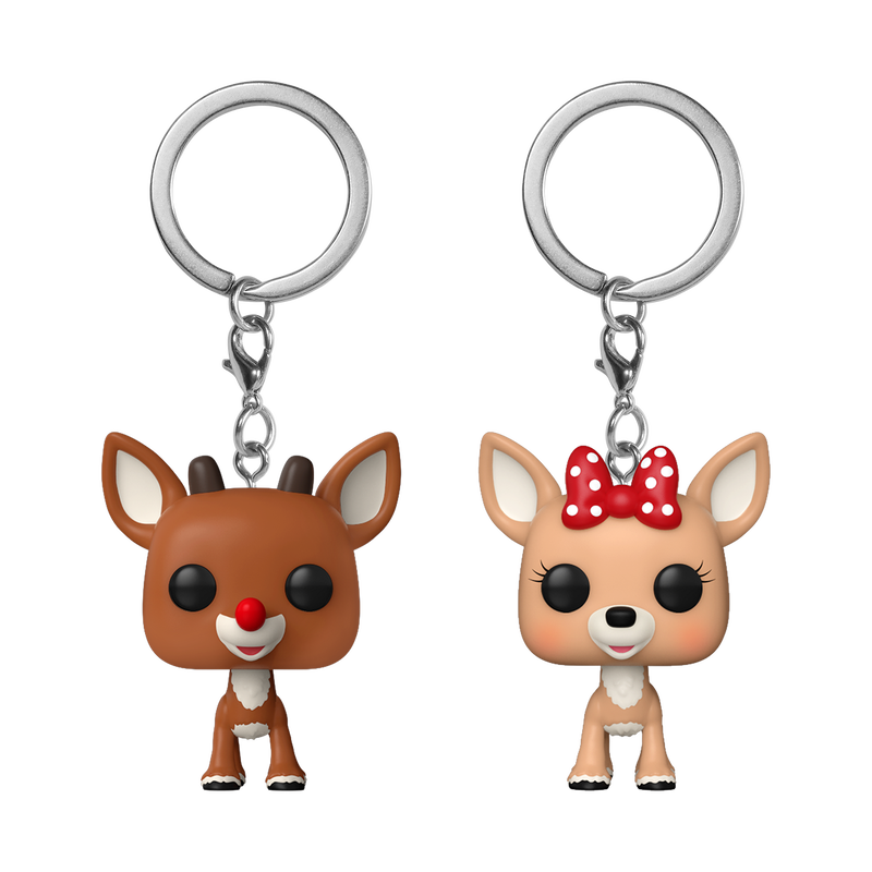 Rudolphe & Clarice (SE) - Pop! Keychain