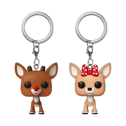 Rudolphe &amp; Clarice (SE) - Pop! Keychain 