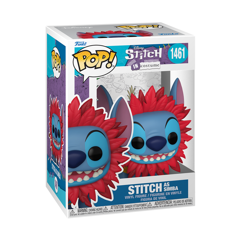 Stitch as Simba 