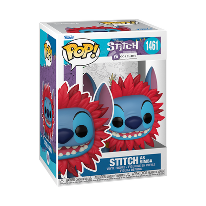 Stitch as Simba 