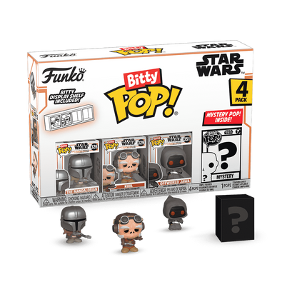 Bitty Pop! Star Wars: The Mandalorian 4-Pack Series 2