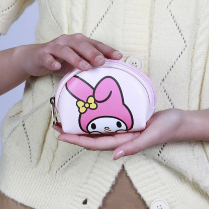 Porte-Monnaie Ovale Casual Hello Kitty « My Melody » – Rose