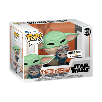Pop! Grogu with Anzellan Droidsmith