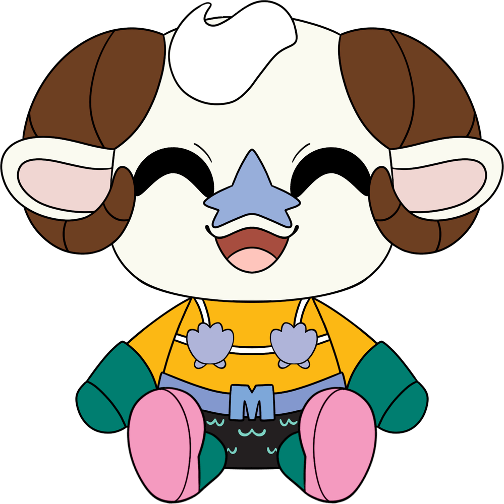 Mermaidman Rammie Plush (9in)