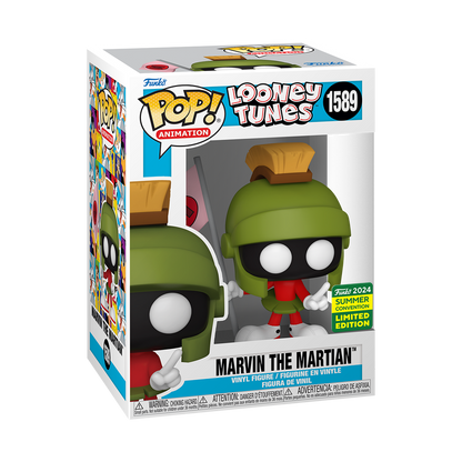 Pop! Marvin the Martian with Martian Flag