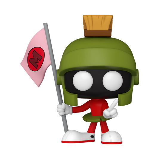 Pop! Marvin the Martian with Martian Flag