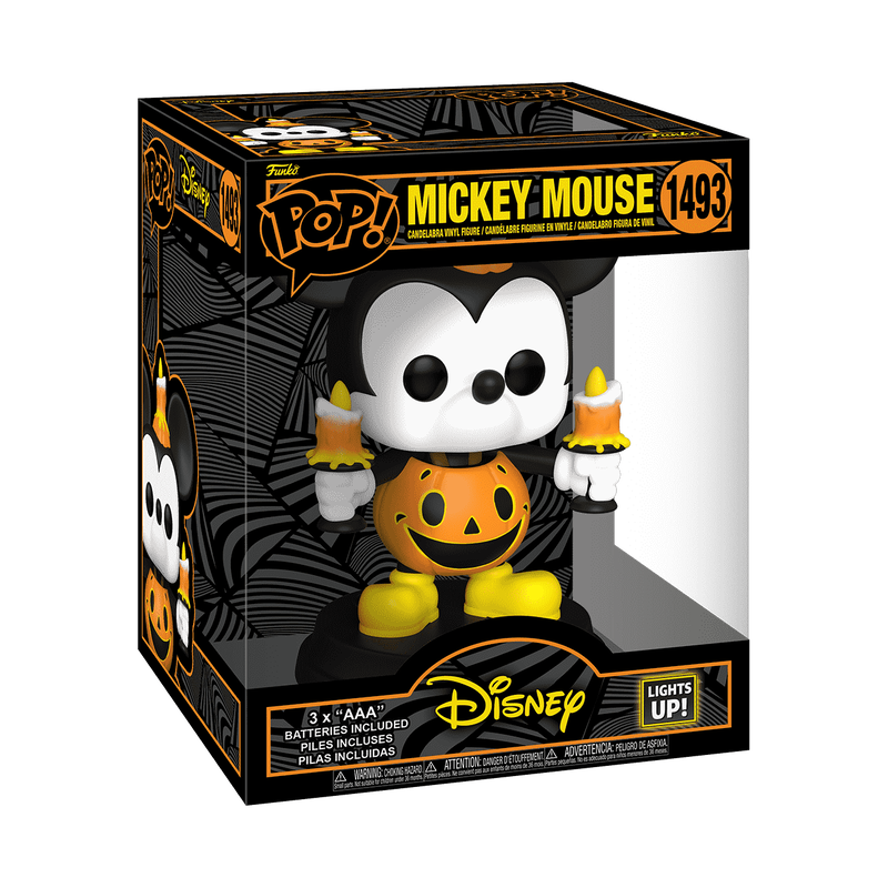 Pop! Super Mickey Mouse en Costume de Citrouille Lumineux #1493