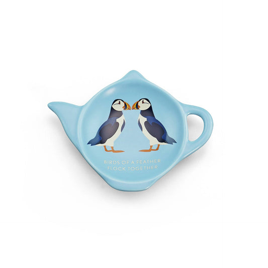 RSPB Tea Bag Tidy - Blue Puffin