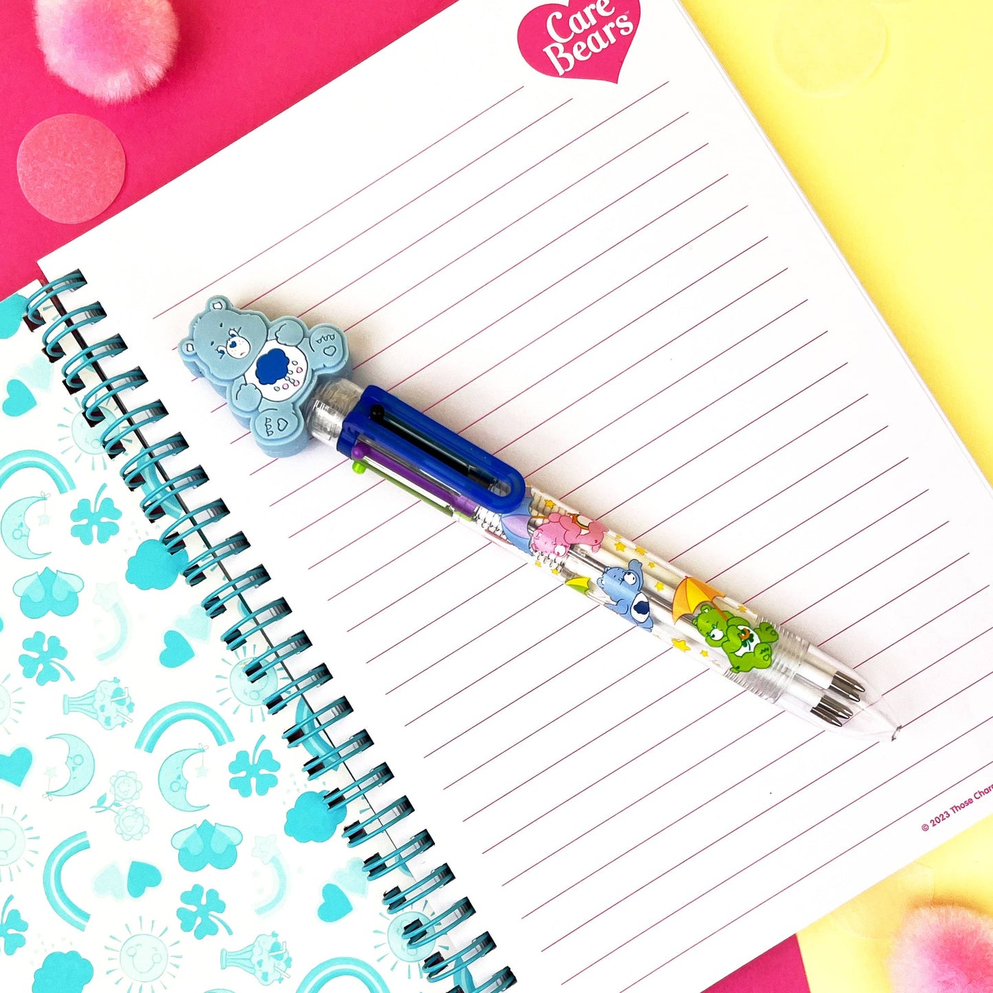 Stylo multicolore – Care Bears avec bouchons Grumpy Bear ou Cheer Bear | Blueprint Collections – vue 9